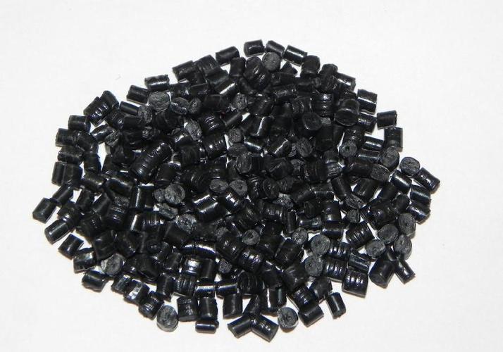 专业批发 黑色注塑用 pvc塑料颗粒 再生料产品高清图片